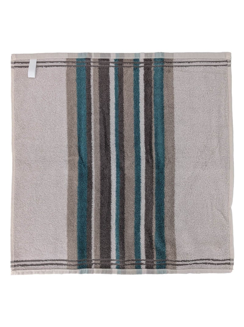 Torchon de cuisine 100% coton CITY 50x50 cm Bleu - Kiabi