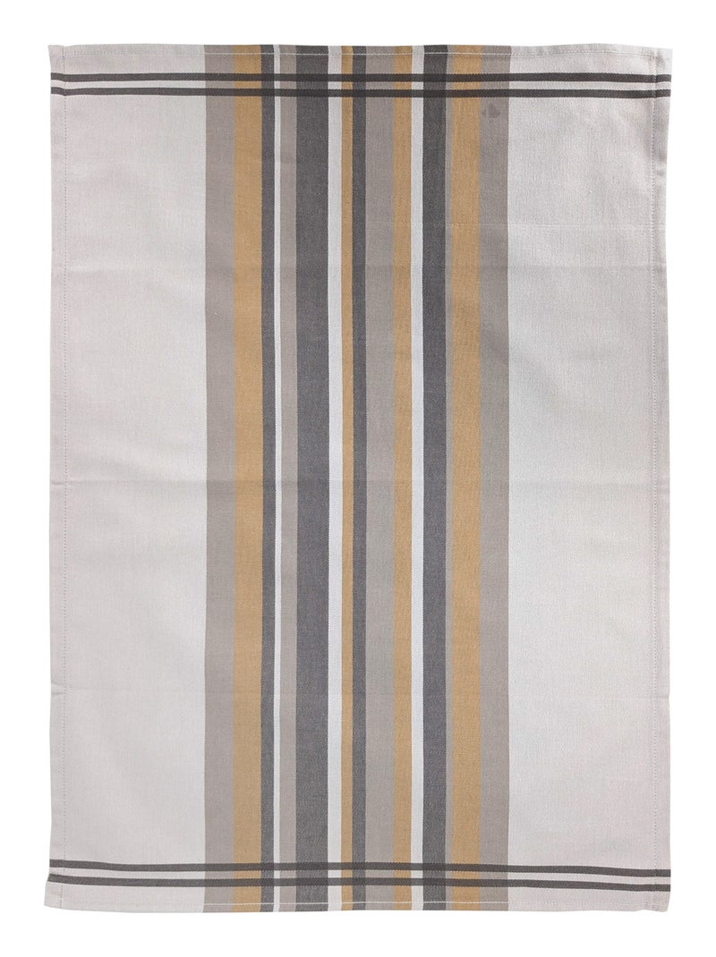 Torchon de cuisine 100% coton CITY 50x70 cm Jaune - Kiabi