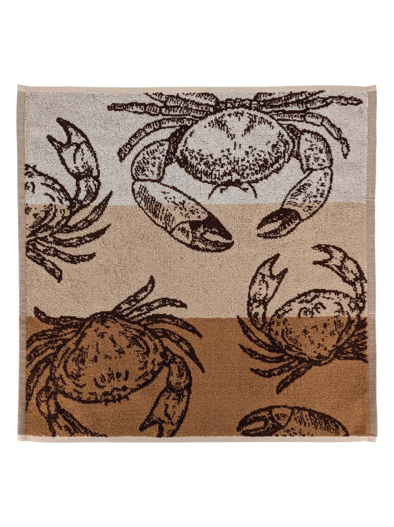 Torchon de cuisine ATLANTIC 50x50 cm Beige - Kiabi