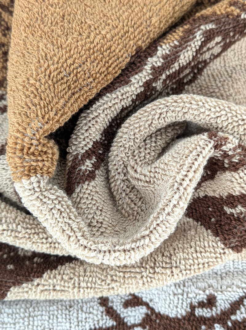 Torchon de cuisine ATLANTIC 50x50 cm Beige - Kiabi