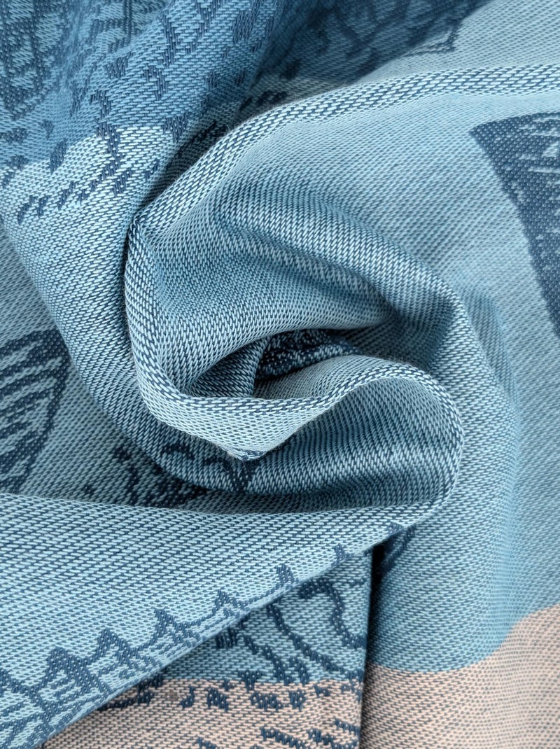 Torchon de cuisine ATLANTIC 50x70 cm Bleu - Kiabi