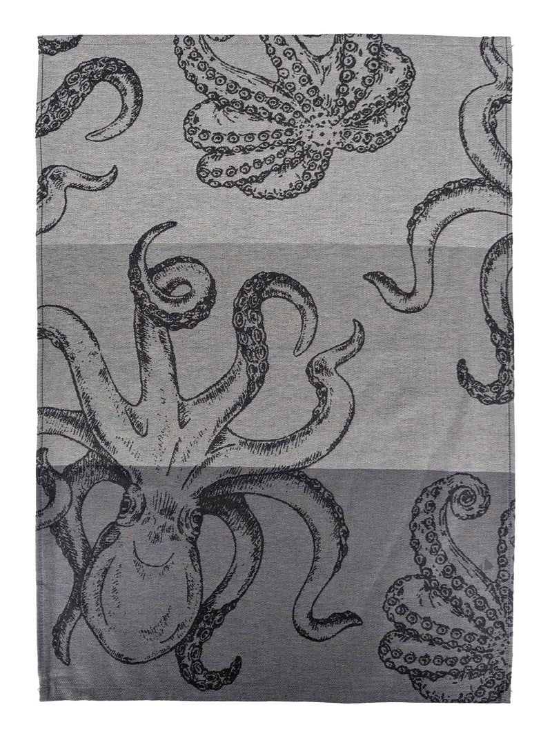 Torchon de cuisine ATLANTIC 50x70 cm Gris - Kiabi