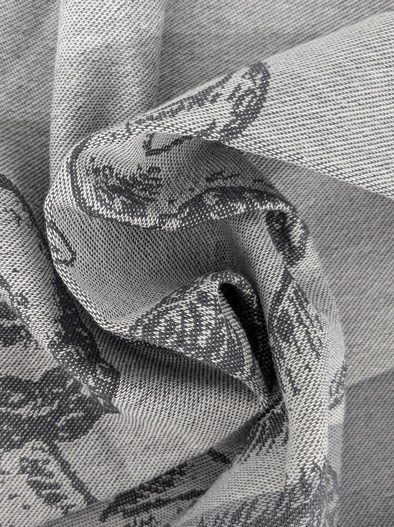 Torchon de cuisine ATLANTIC 50x70 cm Gris - Kiabi