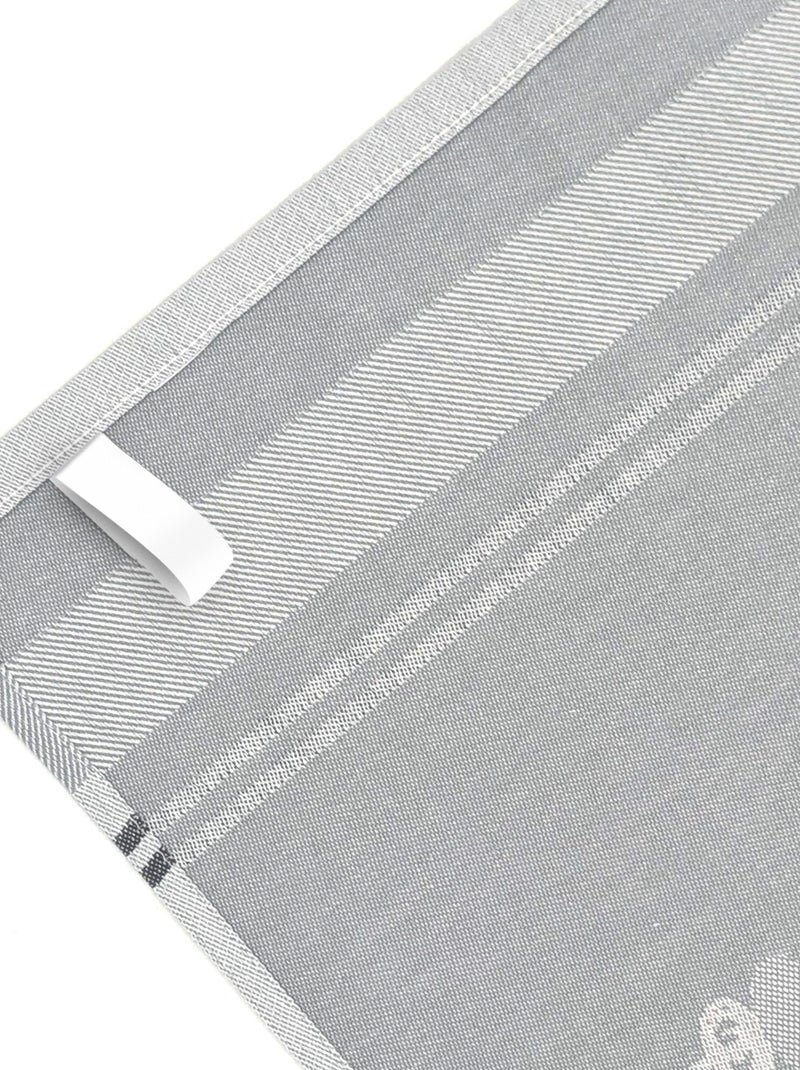 Torchon de cuisine BARB 50x70 cm Gris - Kiabi