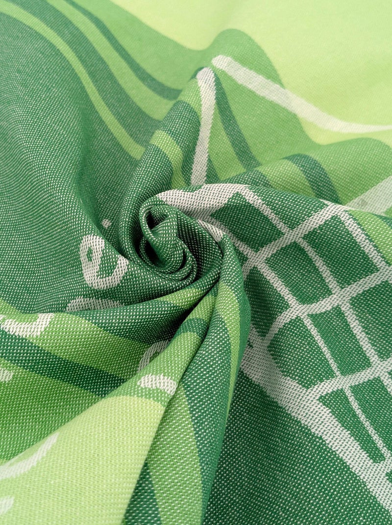 Torchon de cuisine BASKET 50x70 cm Vert - Kiabi