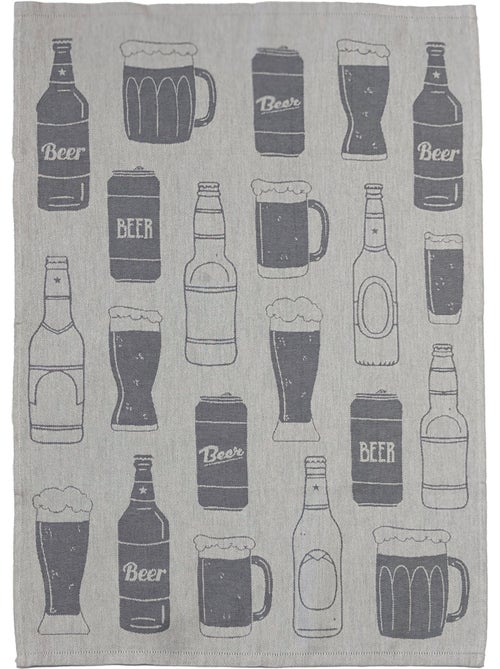 Torchon de cuisine collection BEER 50x70 cm - Kiabi