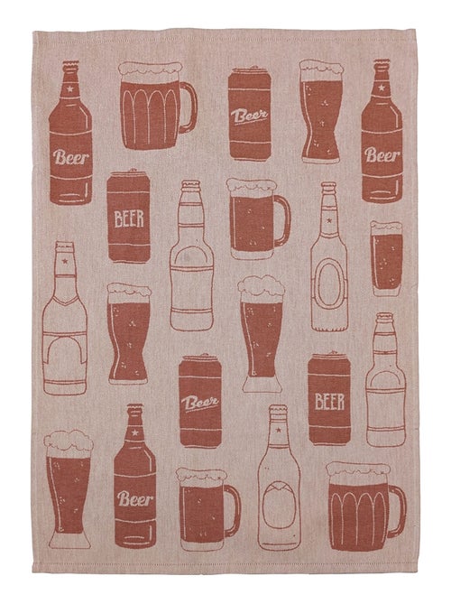 Torchon de cuisine collection BEER 50x70 cm - Kiabi