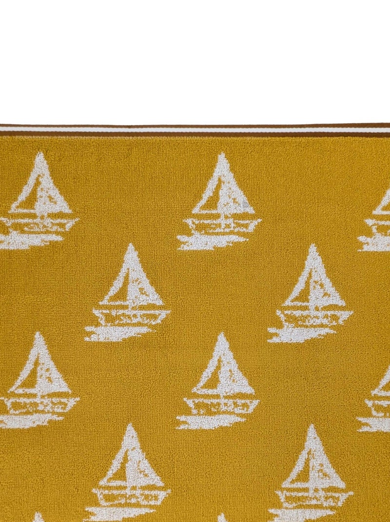 Torchon de cuisine collection REGATTA 50x50 cm Jaune - Kiabi