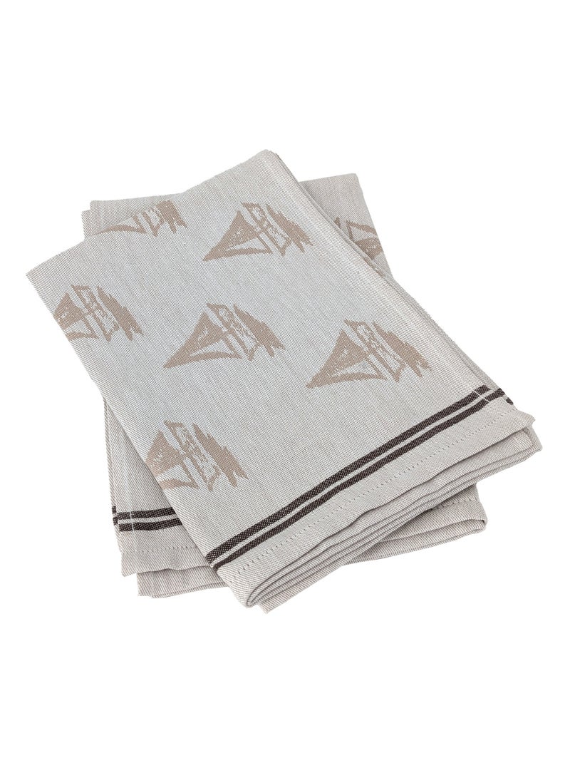 Torchon de cuisine collection REGATTA 50x70 cm Beige - Kiabi