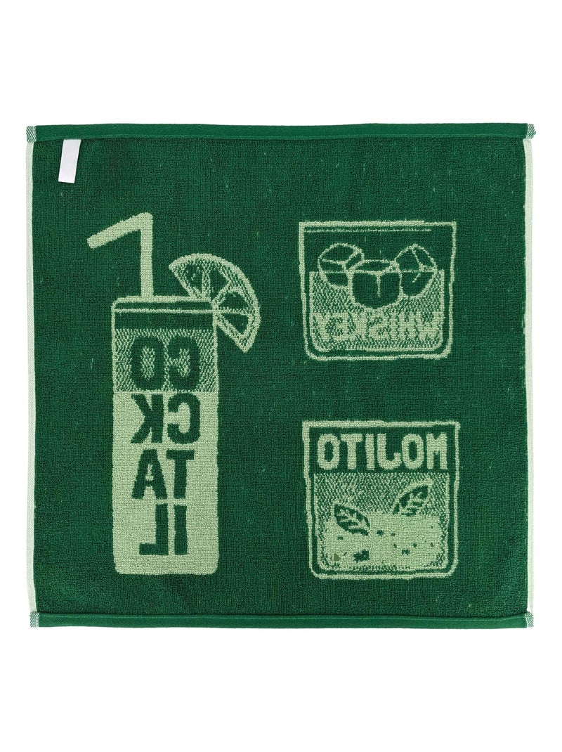 Torchon de cuisine DRINK Éponge Vert - Kiabi