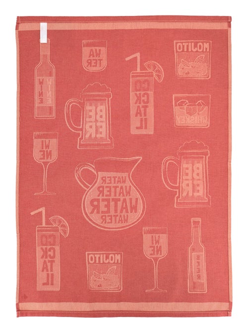 Torchon de cuisine DRINK Toile - Kiabi
