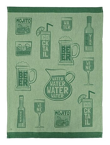 Torchon de cuisine DRINK Toile