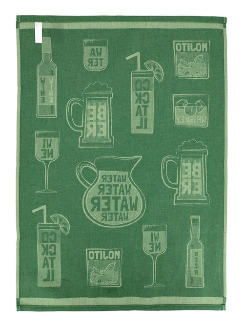 Torchon de cuisine DRINK Toile - Kiabi