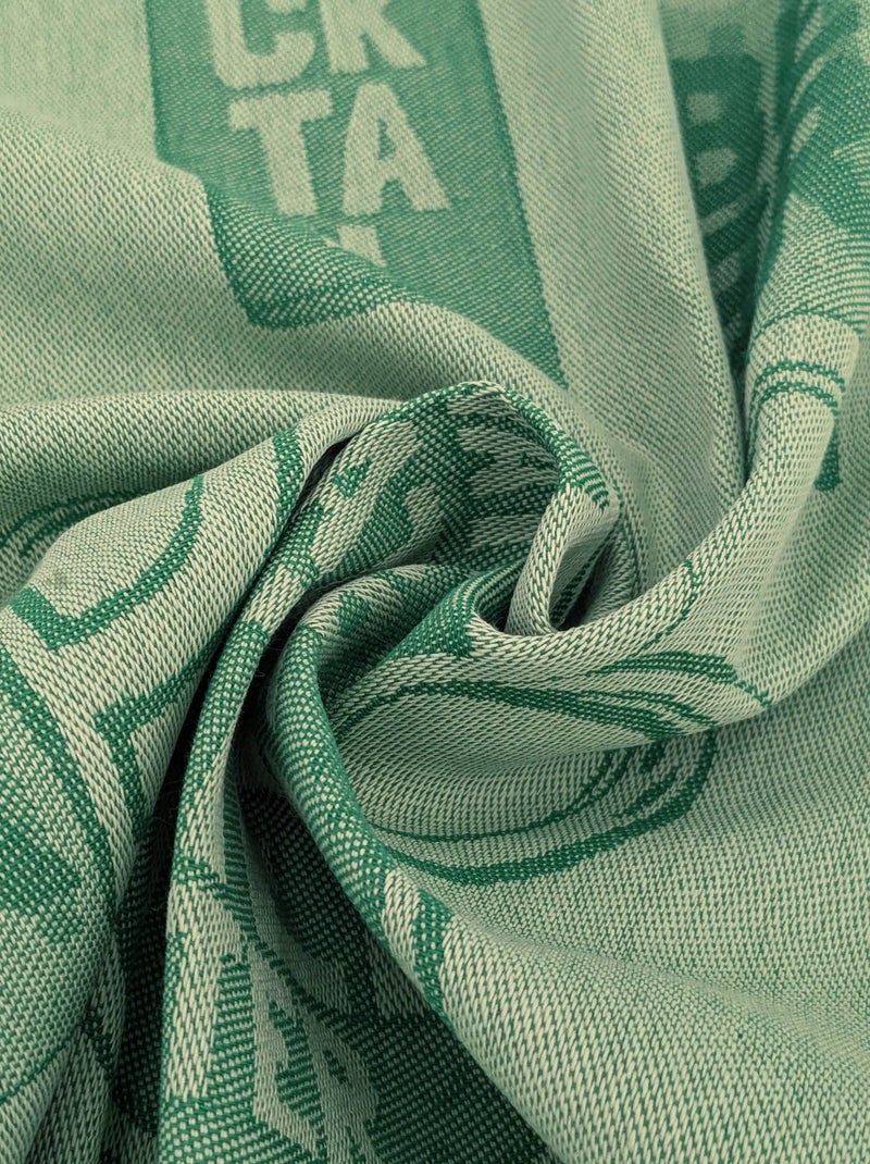 Torchon de cuisine DRINK Toile Vert - Kiabi