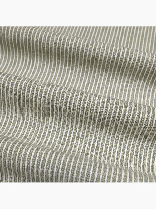 Torchon de cuisine en coton à fines rayures tissées - Kiabi