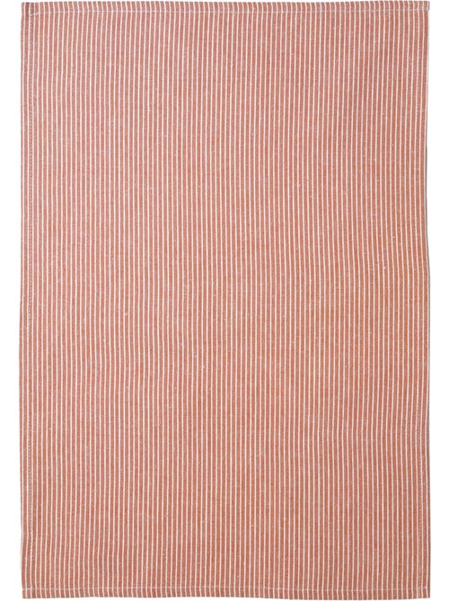 Torchon de cuisine en coton à fines rayures tissées - Kiabi