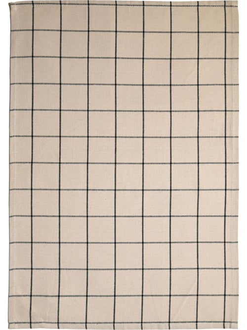 Torchon de cuisine en coton à motif carreaux - Kiabi