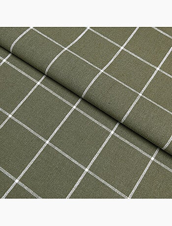 Torchon de cuisine en coton à motif carreaux