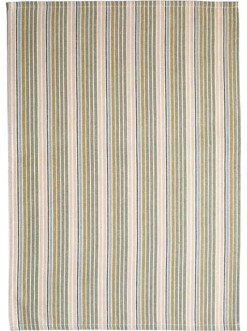 Torchon de cuisine en coton à rayures tissées - Kiabi