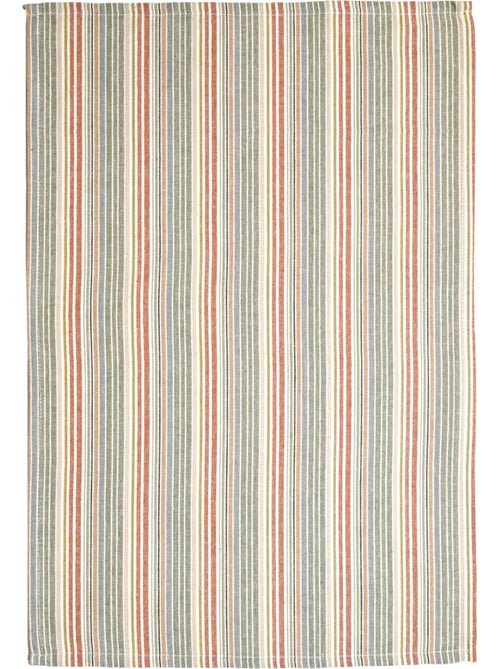 Torchon de cuisine en coton à rayures tissées - Kiabi