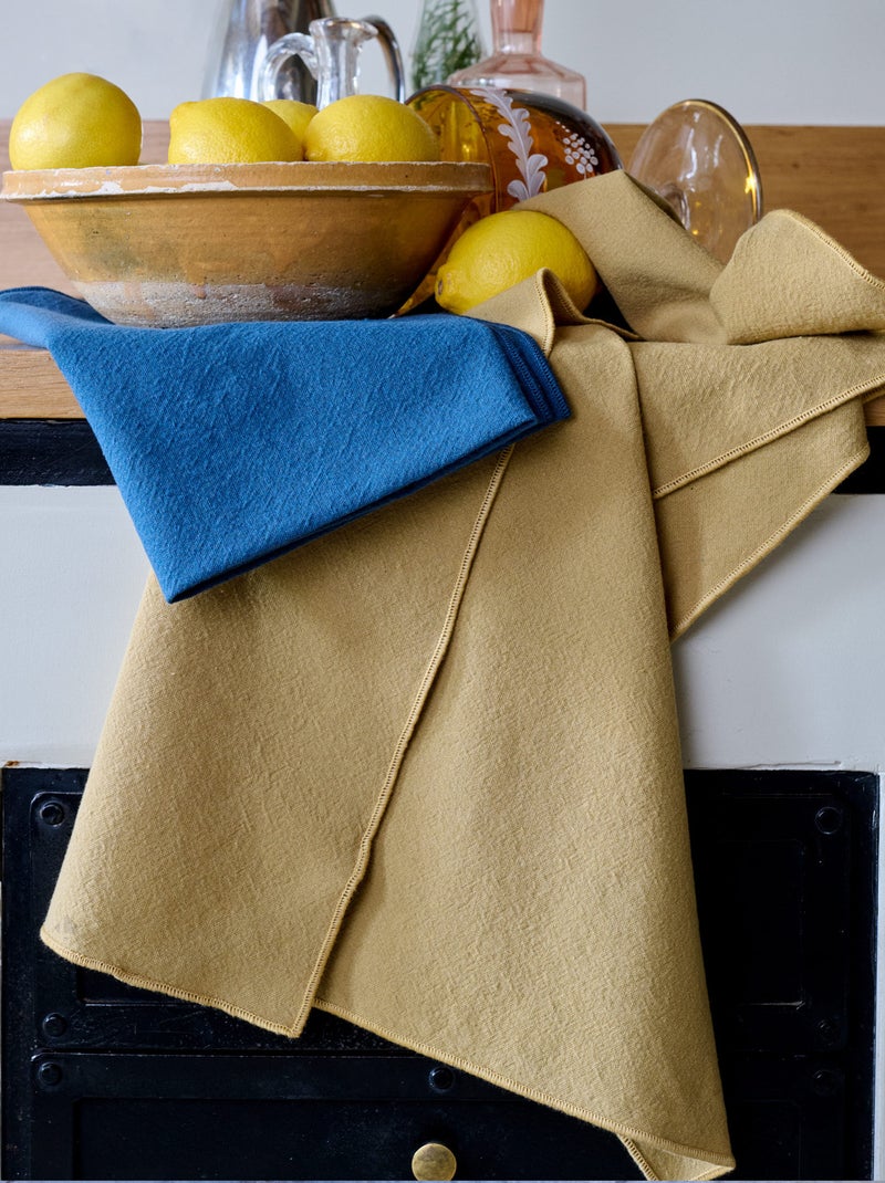 Torchon de cuisine en coton HONO Camel - Kiabi