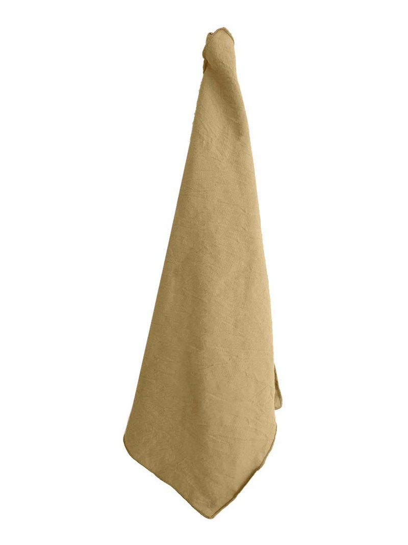 Torchon de cuisine en coton HONO Marron cappuccino - Kiabi