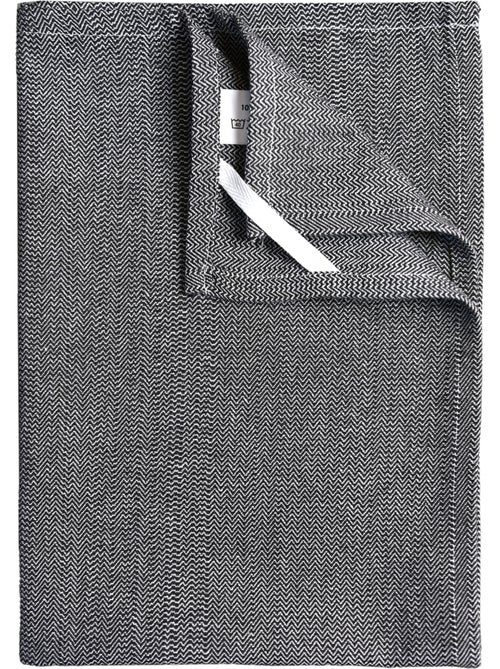 Torchon de cuisine en coton motif chevrons tissés - Kiabi