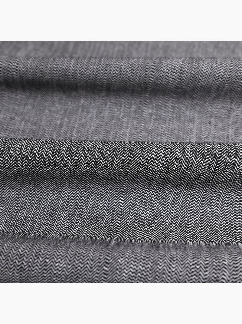 Torchon de cuisine en coton motif chevrons tissés Noir - Kiabi