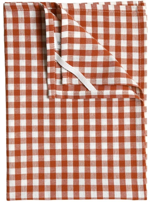 Torchon de cuisine en coton motif vichy - Kiabi