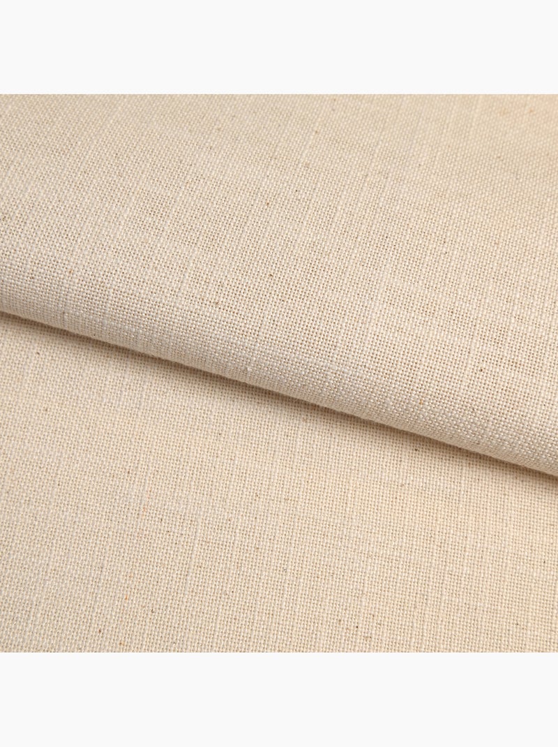 Torchon de cuisine en coton uni aspect tissé Ecru - Kiabi
