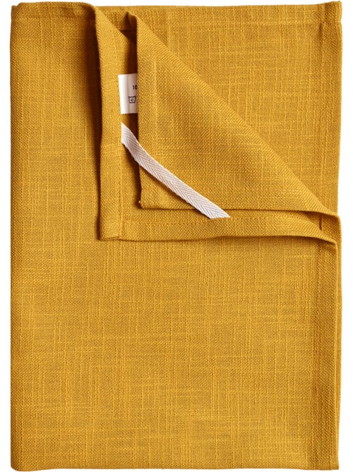 Torchon de cuisine en coton uni aspect tissé - Kiabi