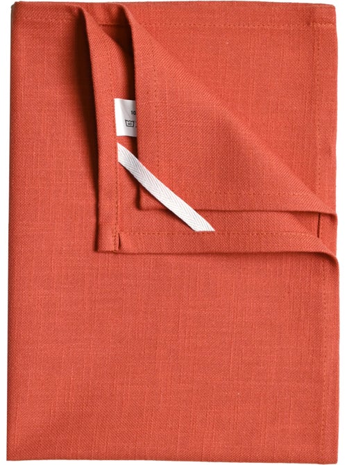 Torchon de cuisine en coton uni aspect tissé - Kiabi