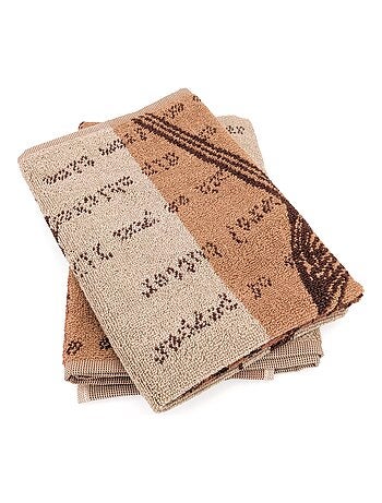 Torchon de cuisine éponge collection BBQ 50x50 cm