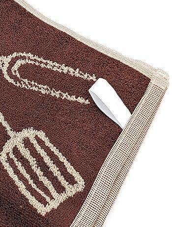 Torchon de cuisine éponge collection BBQ 50x50 cm