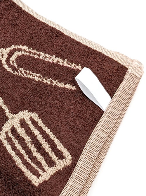 Torchon de cuisine éponge collection BBQ 50x50 cm - Kiabi