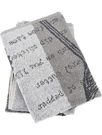 Torchon de cuisine éponge collection BBQ 50x50 cm