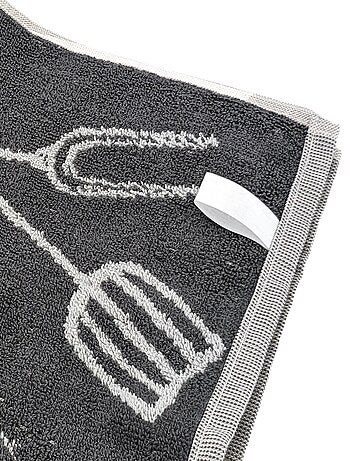 Torchon de cuisine éponge collection BBQ 50x50 cm