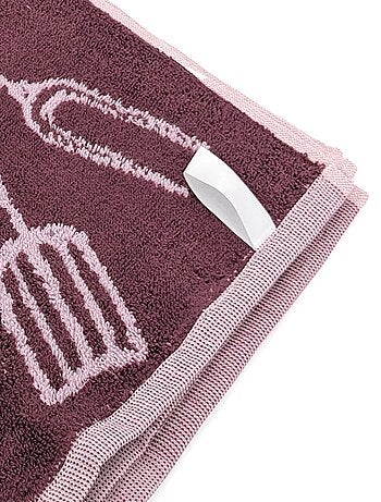 Torchon de cuisine éponge collection BBQ 50x50 cm