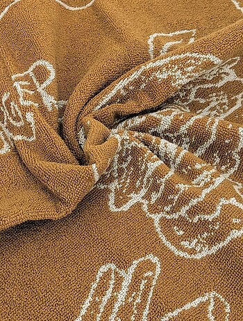 Torchon de cuisine éponge collection BURGER 50x50 cm