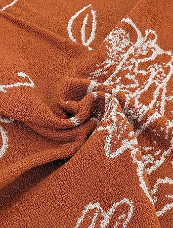 Torchon de cuisine éponge collection BURGER 50x50 cm