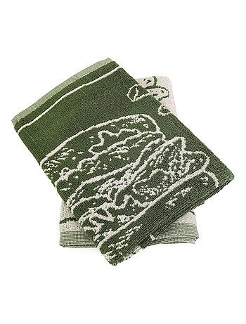 Torchon de cuisine éponge collection BURGER 50x50 cm