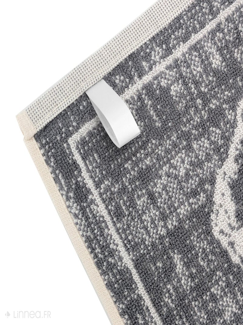 Torchon de cuisine éponge collection CHEESE 50x50 cm Gris - Kiabi