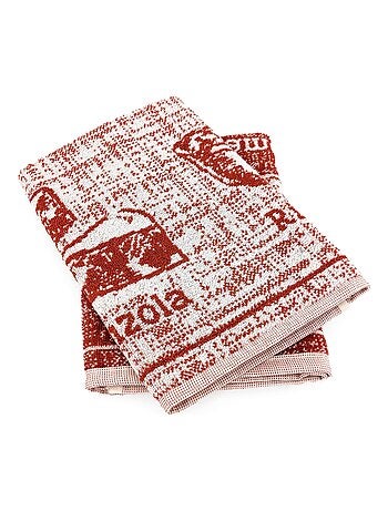 Torchon de cuisine éponge collection CHEESE 50x50 cm