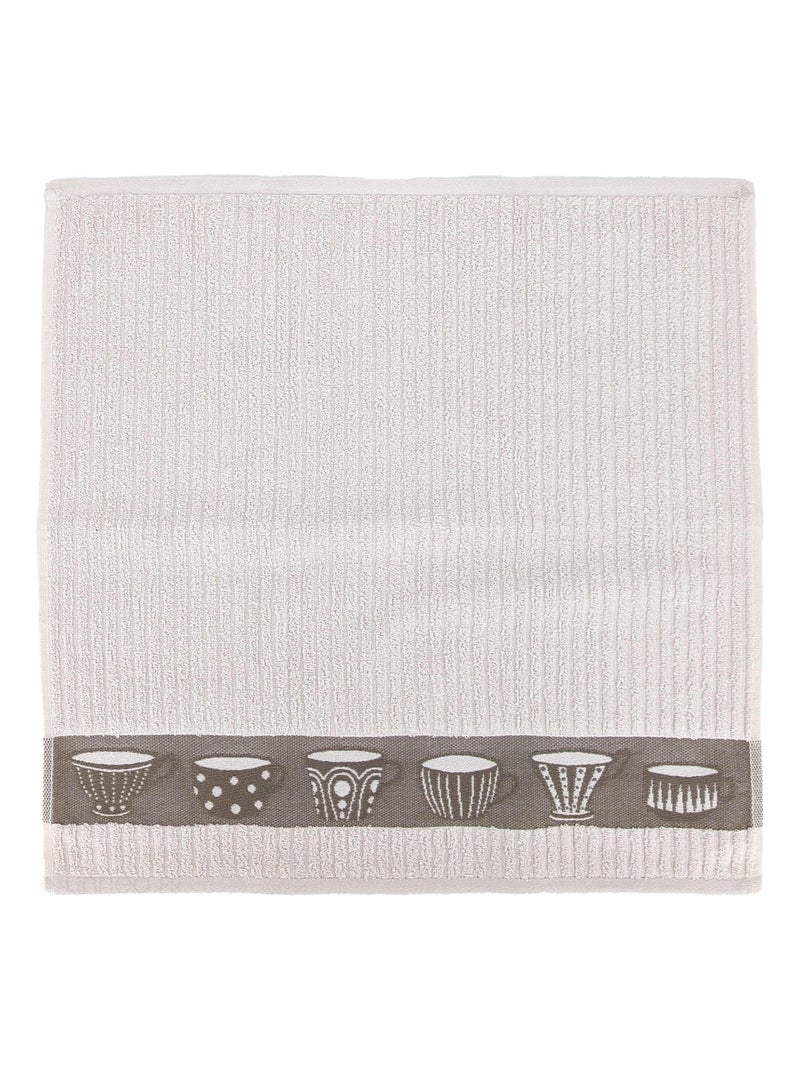 Torchon de cuisine éponge collection DELICARA 50x50 cm Beige - Kiabi