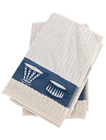 Torchon de cuisine éponge collection DELICARA 50x50 cm