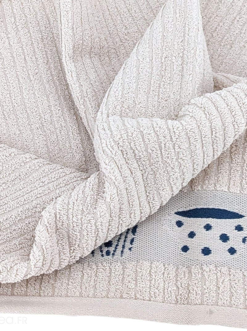 Torchon de cuisine éponge collection DELICARA 50x50 cm Bleu - Kiabi