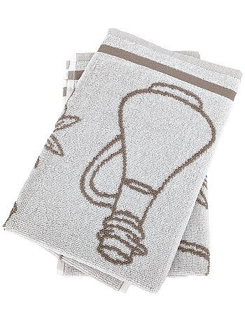 Torchon de cuisine éponge collection EVOO 50x50 cm