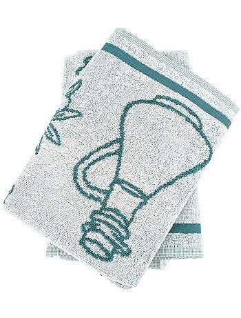 Torchon de cuisine éponge collection EVOO 50x50 cm