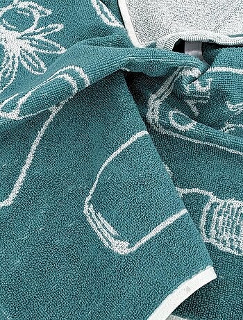 Torchon de cuisine éponge collection EVOO 50x50 cm