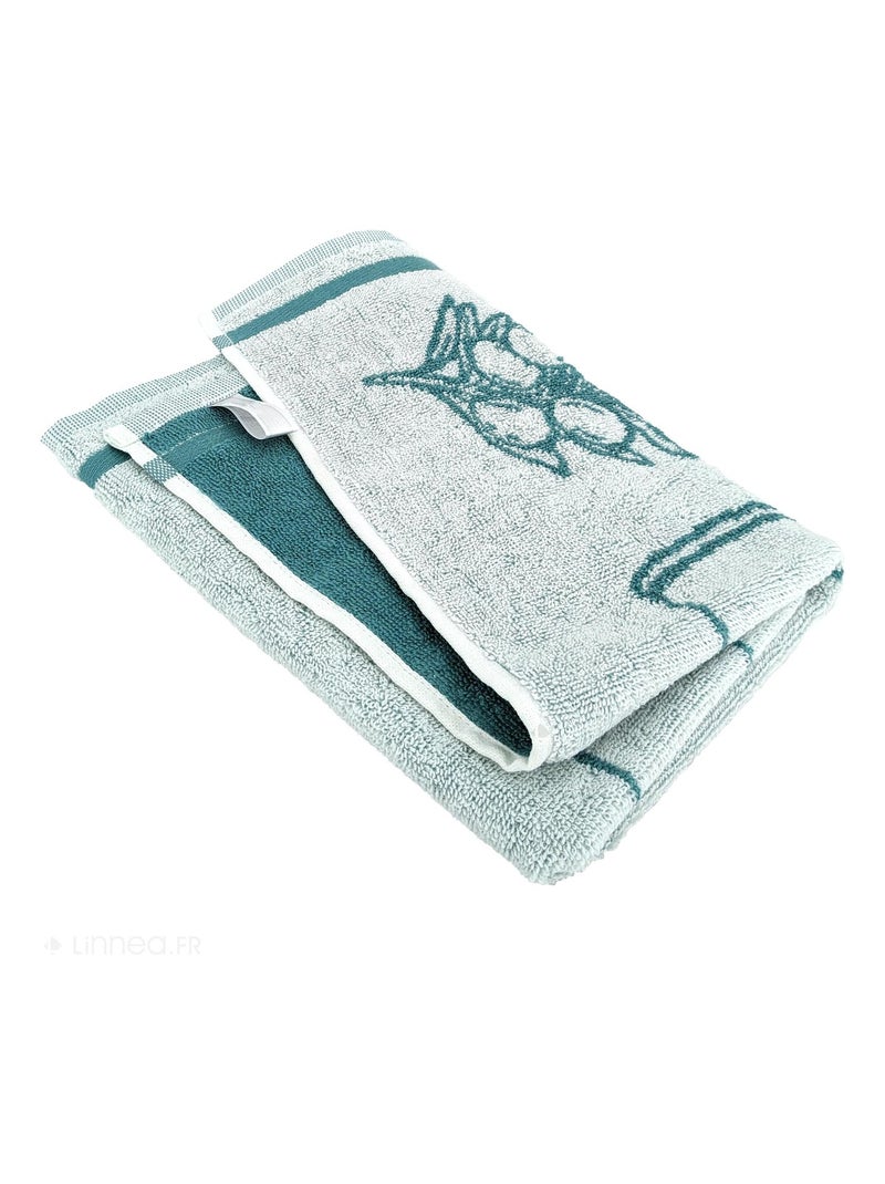 Torchon de cuisine éponge collection EVOO 50x50 cm Vert - Kiabi